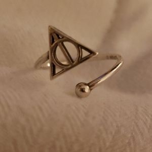 Alex and Ani Deathly Hollows ring.